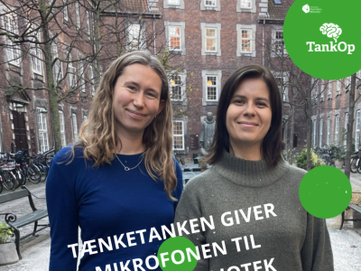 Billede af Vært Karoline Ingemann Jensen og Marianne Wismar Mühring